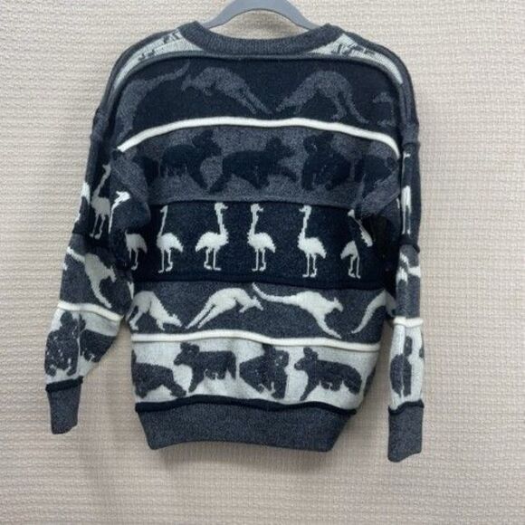VTG Hysport Australia Pure Wool Downunder CrewNeck Sweater Women Size AU12/US8 - Picture 8 of 11